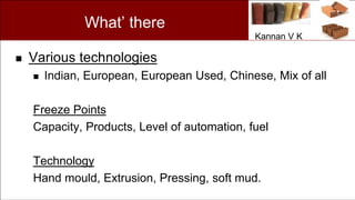 Clay Bricks - Start up Road map | PPTX