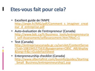 Créer sa startup Web