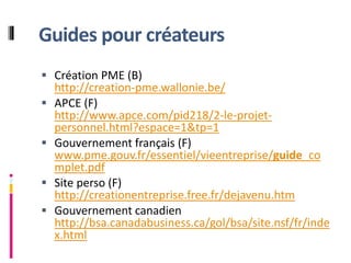 Créer sa startup Web