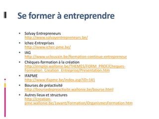 Créer sa startup Web