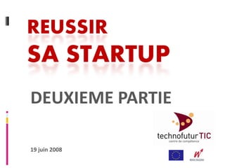 Créer sa startup Web