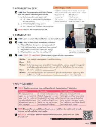 Startup 6 - Workbook - ENGLISH - Intermediate 3 | PDF