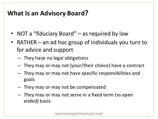 Advisory Board Group 53