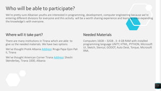 Startup albania e3 gaming | PPT