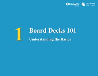 1 Board Decks 101
Understanding the Basics
 