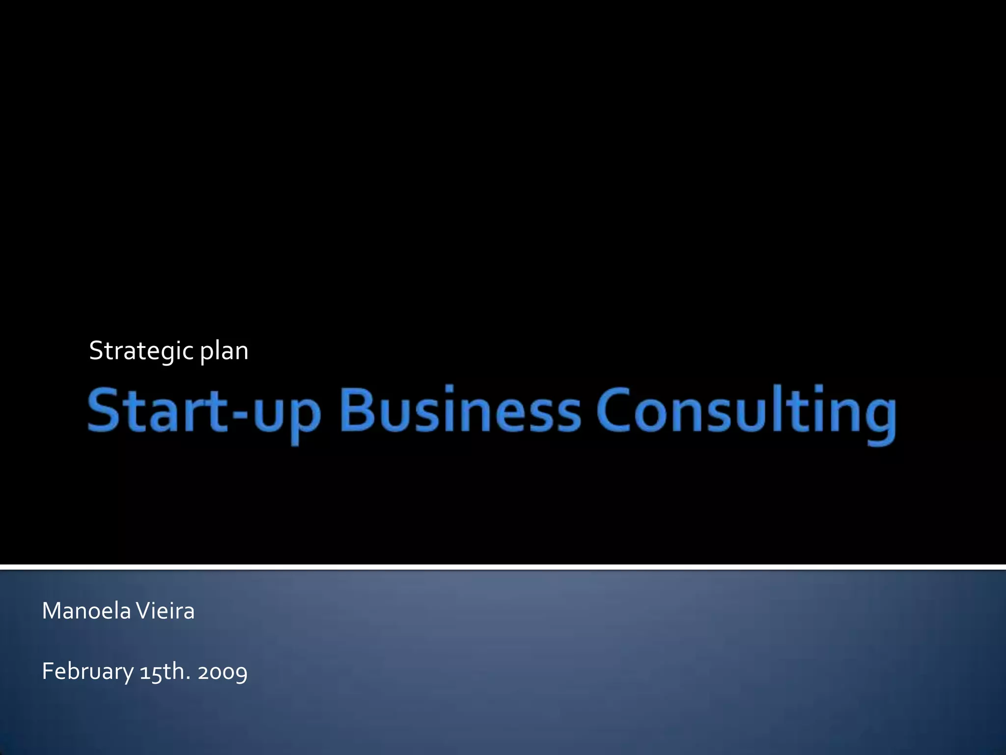 Startup Business Consulting | PPT
