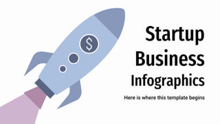 Here is where this template begins
Startup
Business
Infographics
 