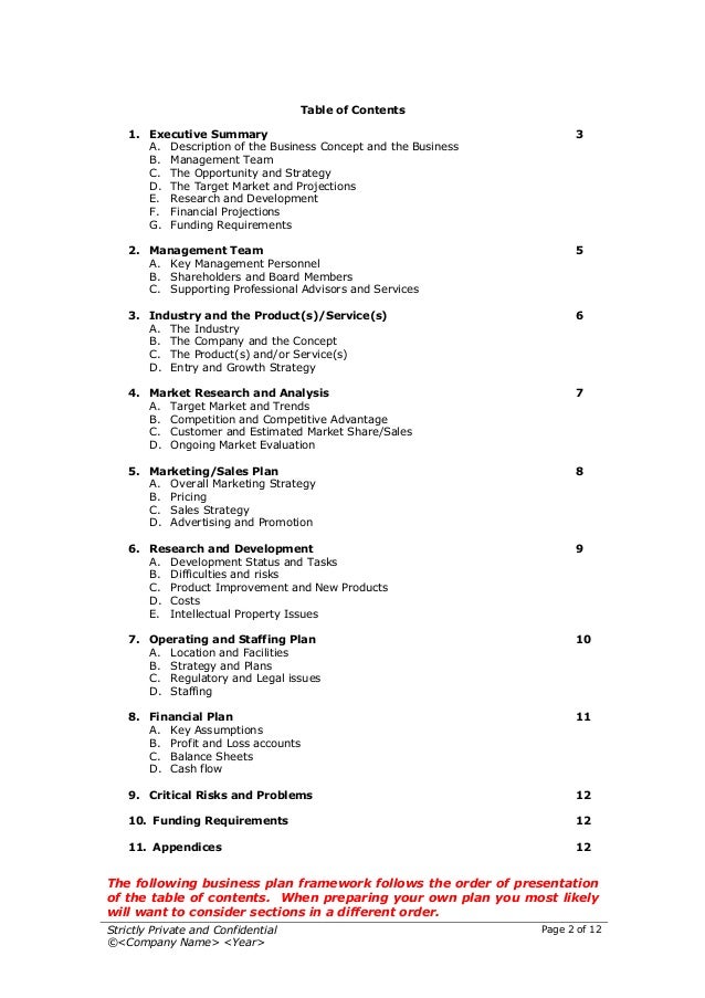 startup business plan template 2 professional business plan templates