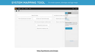 SYSTEM MAPPING TOOL To create system, sitemaps and app maps
http://quirktools.com/smaps
 