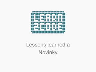Lessons learned a
Novinky
 