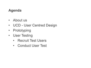 Startupcamp Basel: Rapid Prototyping & User Testing | PPTX