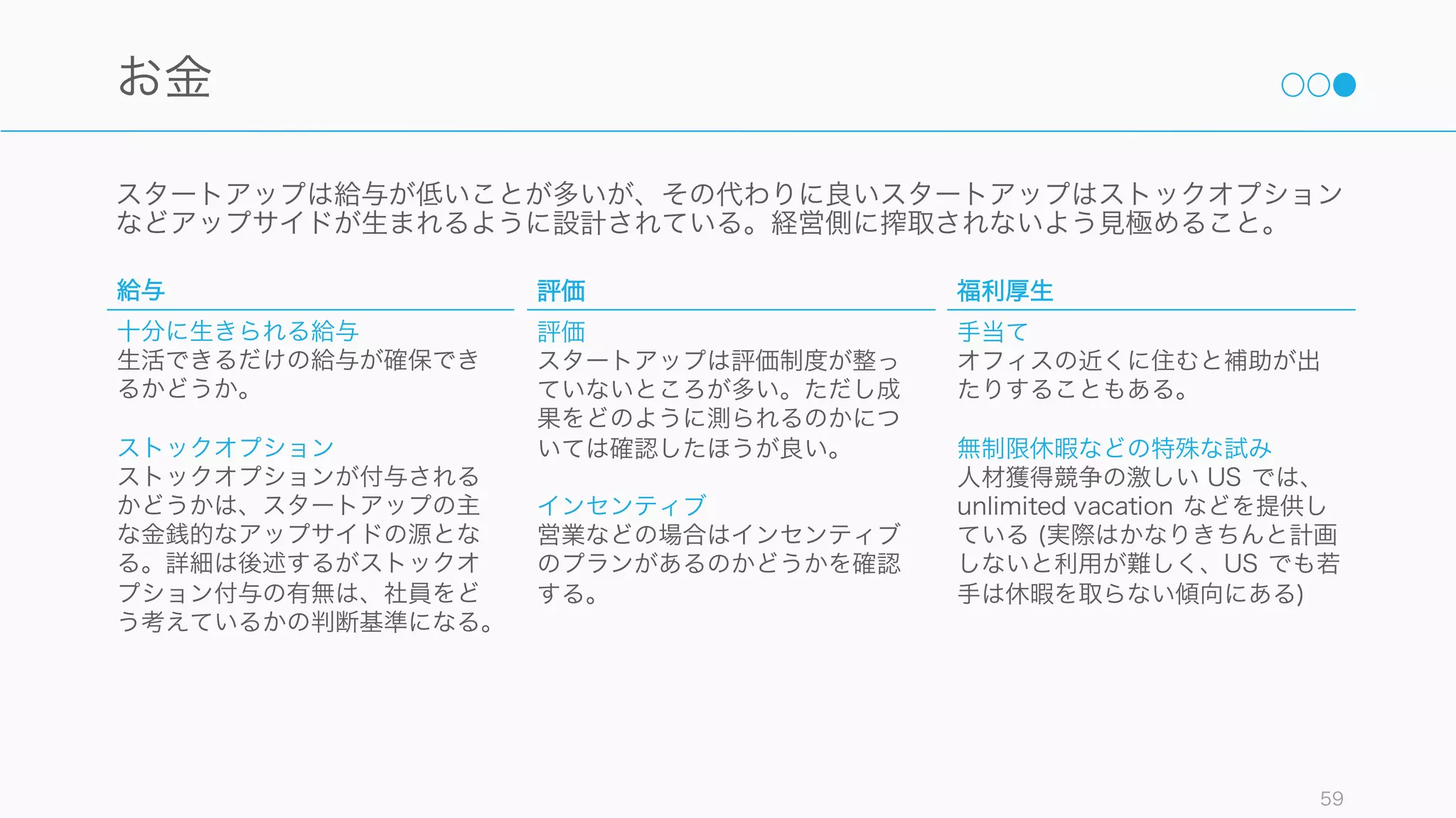あなたは、あなたが
最も時間を過ごす
5 人の人の平均である
Founder, Dropbox
Drew Houston
(元々は Jim Rohn の言葉)
http://newsoffice.mit.edu/2013/commencement-address-houston-0607 59
 
