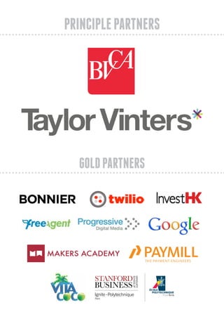 PRINCIPLE PARTNERS




  GOLD PARTNERS
 