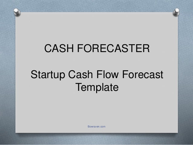 cash flow forecasting template