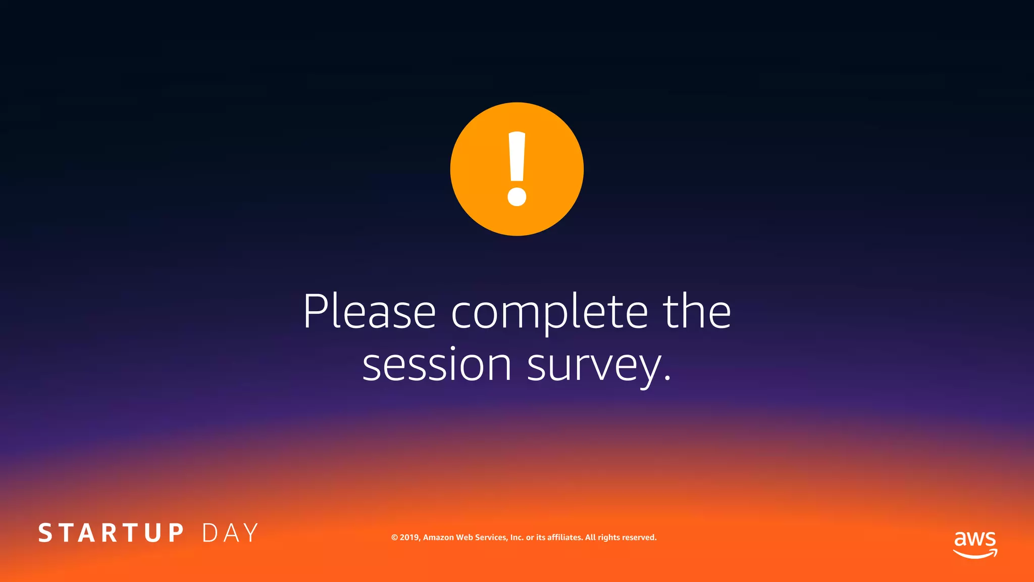 © 2019, Amazon Web Services, Inc. or its affiliates. All rights reserved.
 