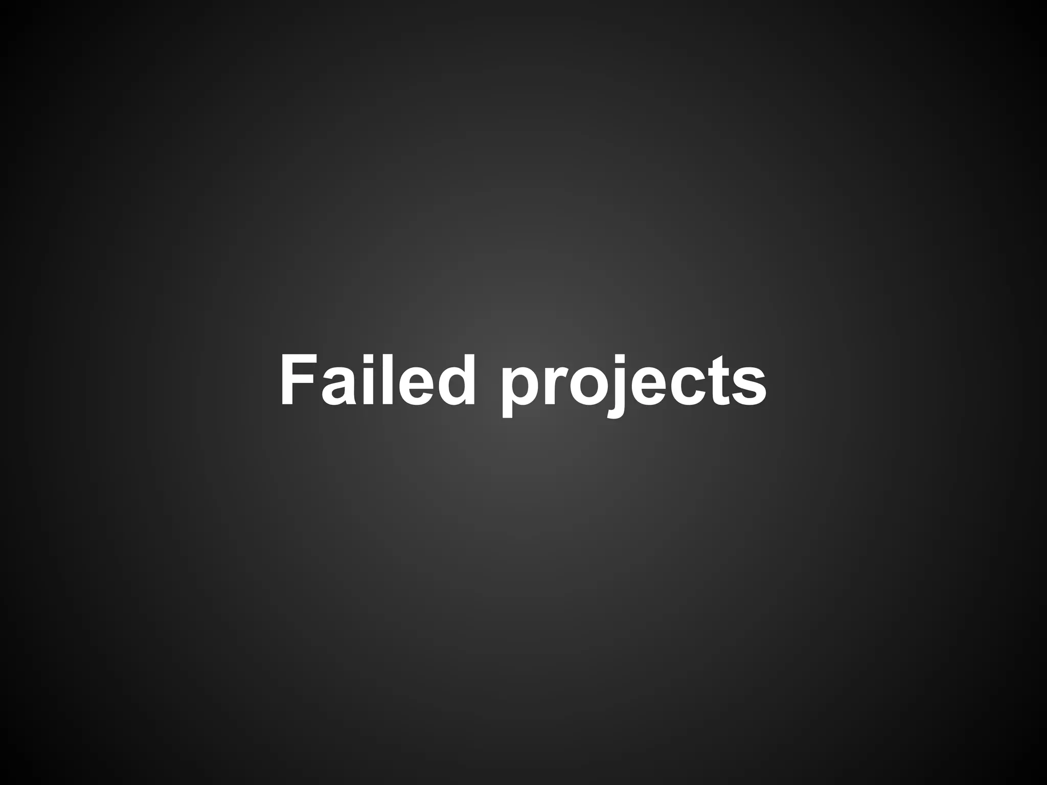 1. Make excellent mistakes
2. Speed wins
3. Data
4. Distribution
5. Sharing
Outline
 