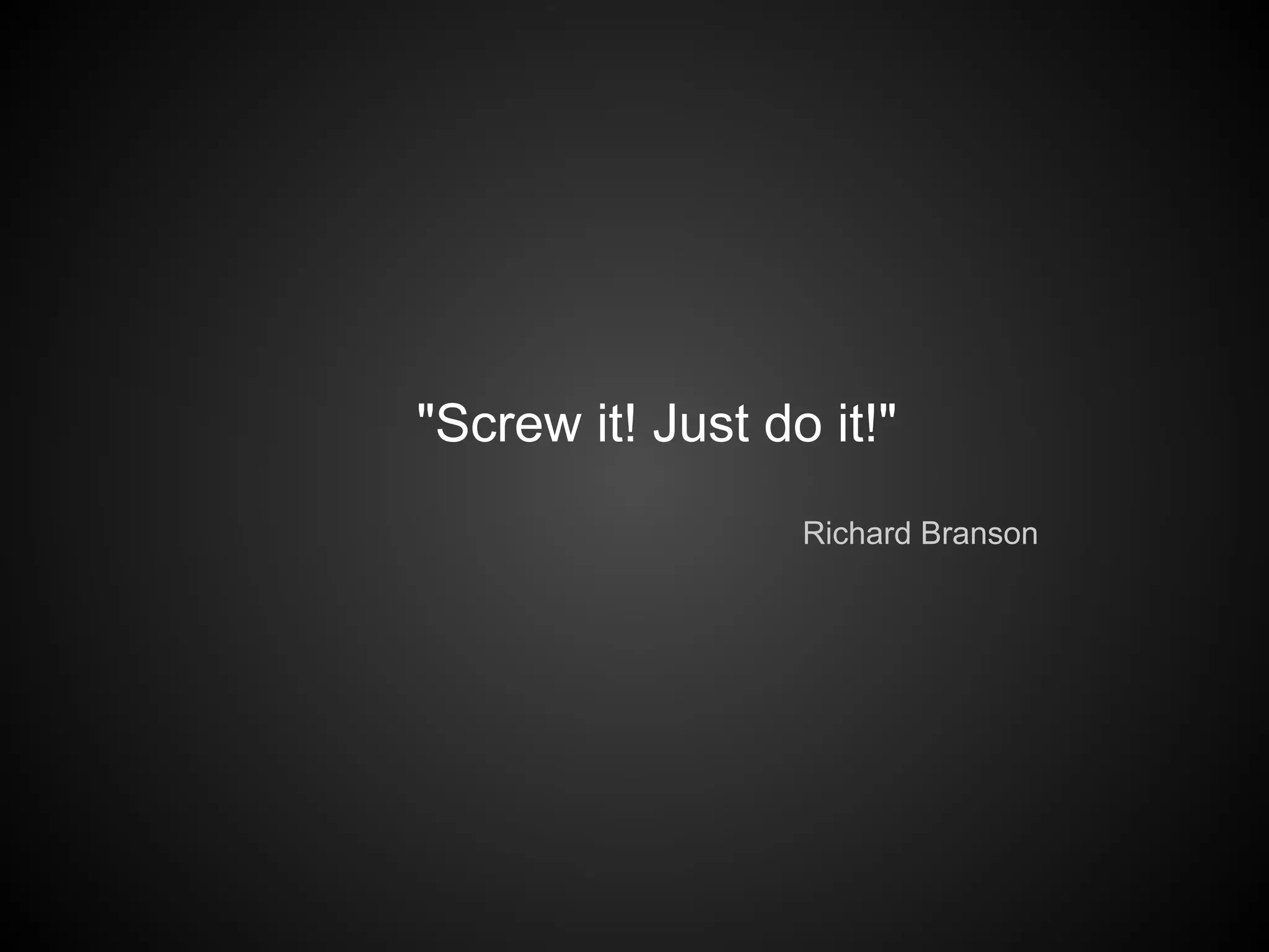 Reid Hoffman’s first
startup was
socialnet.com, a social
network for dating.
Never heard of it?
Exactly.
 