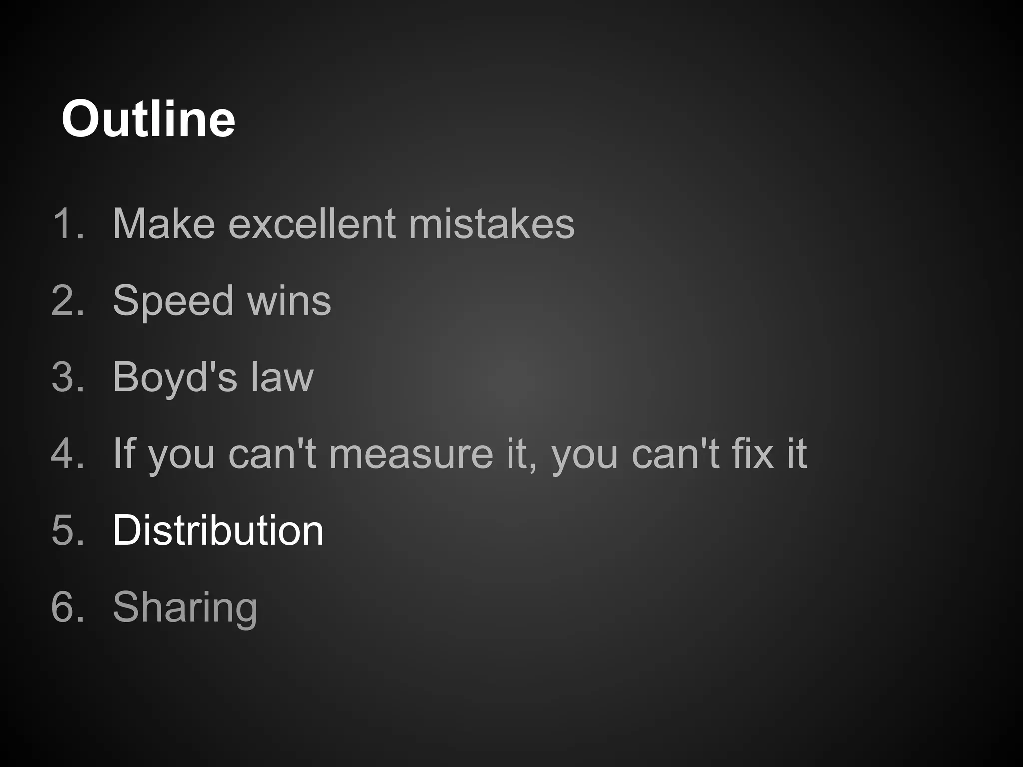 Measure the impact of
new features!
 