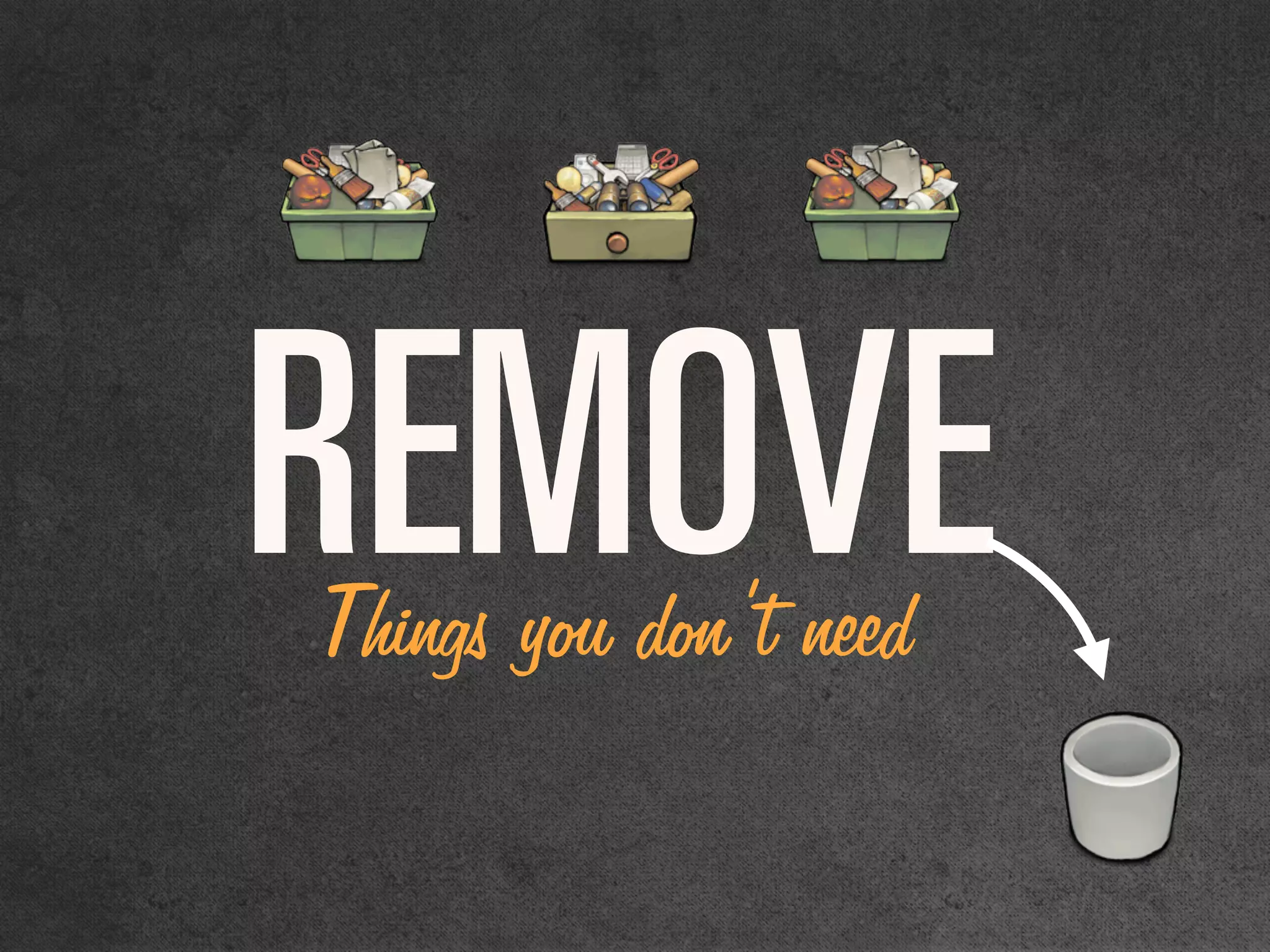 objlsbThings you don’t need
 