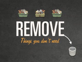 objlsbThings you don’t need
 