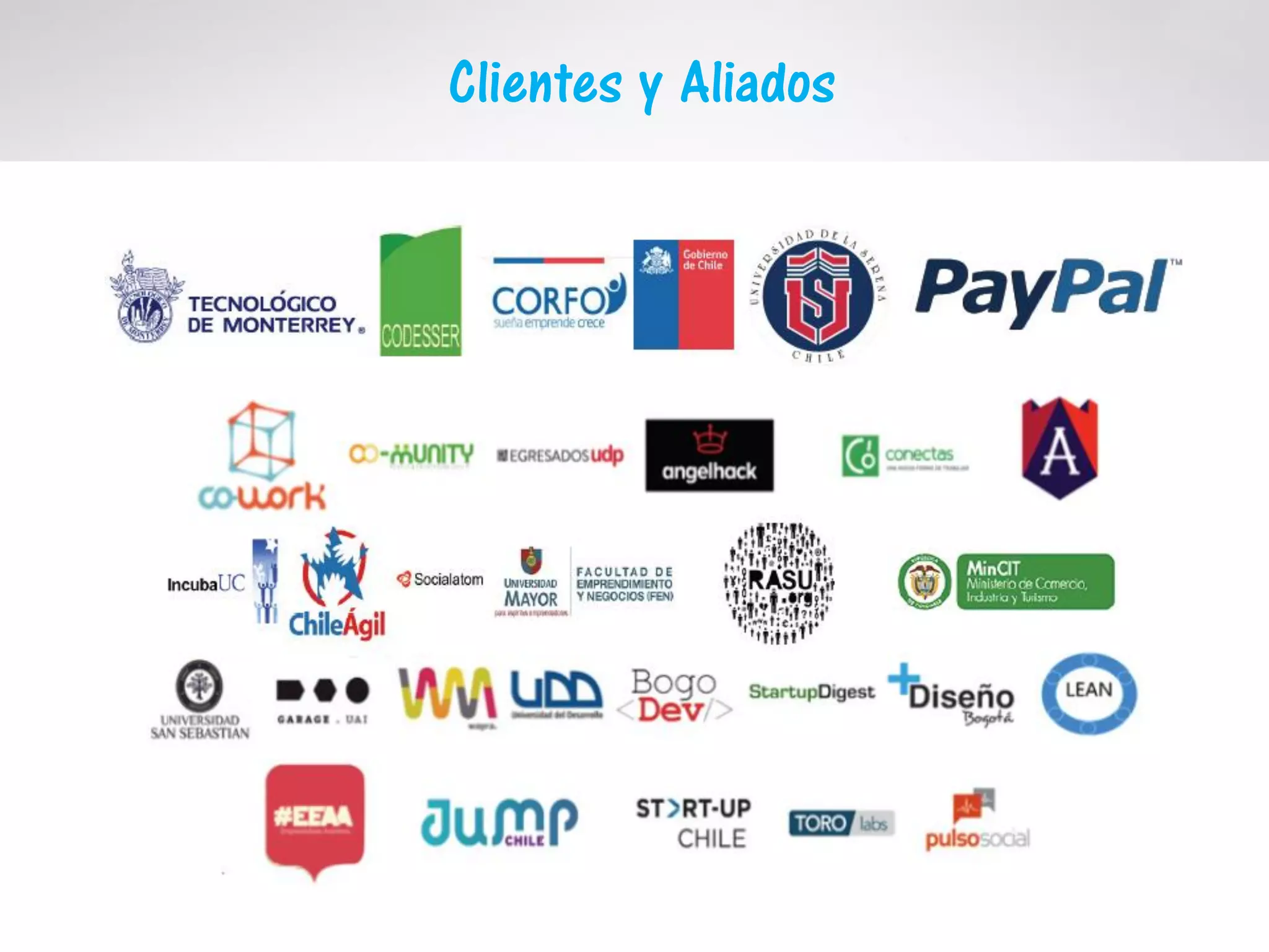 Clientes y Aliados
 