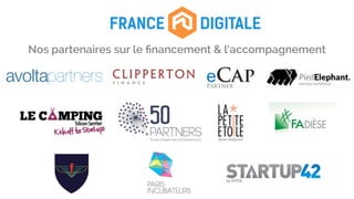 Nos partenaires sur le ﬁnancement & l’accompagnement
 