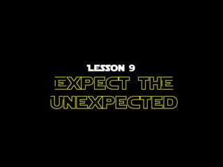 Star Wars Startup Lessons