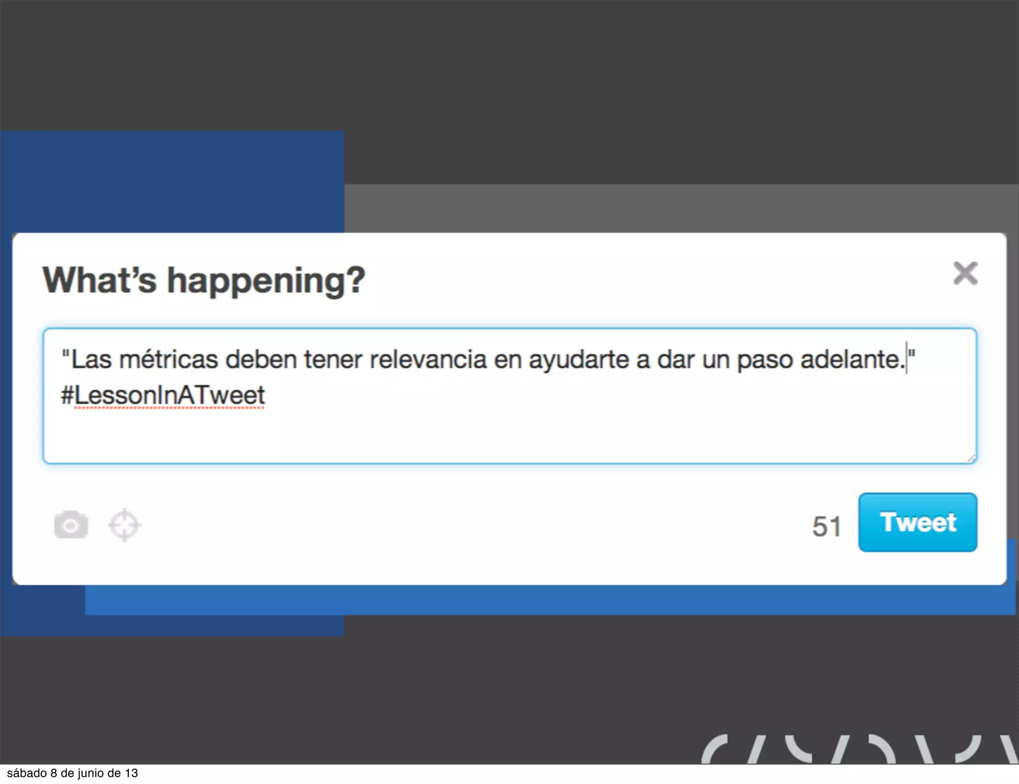 sábado 8 de junio de 13
 