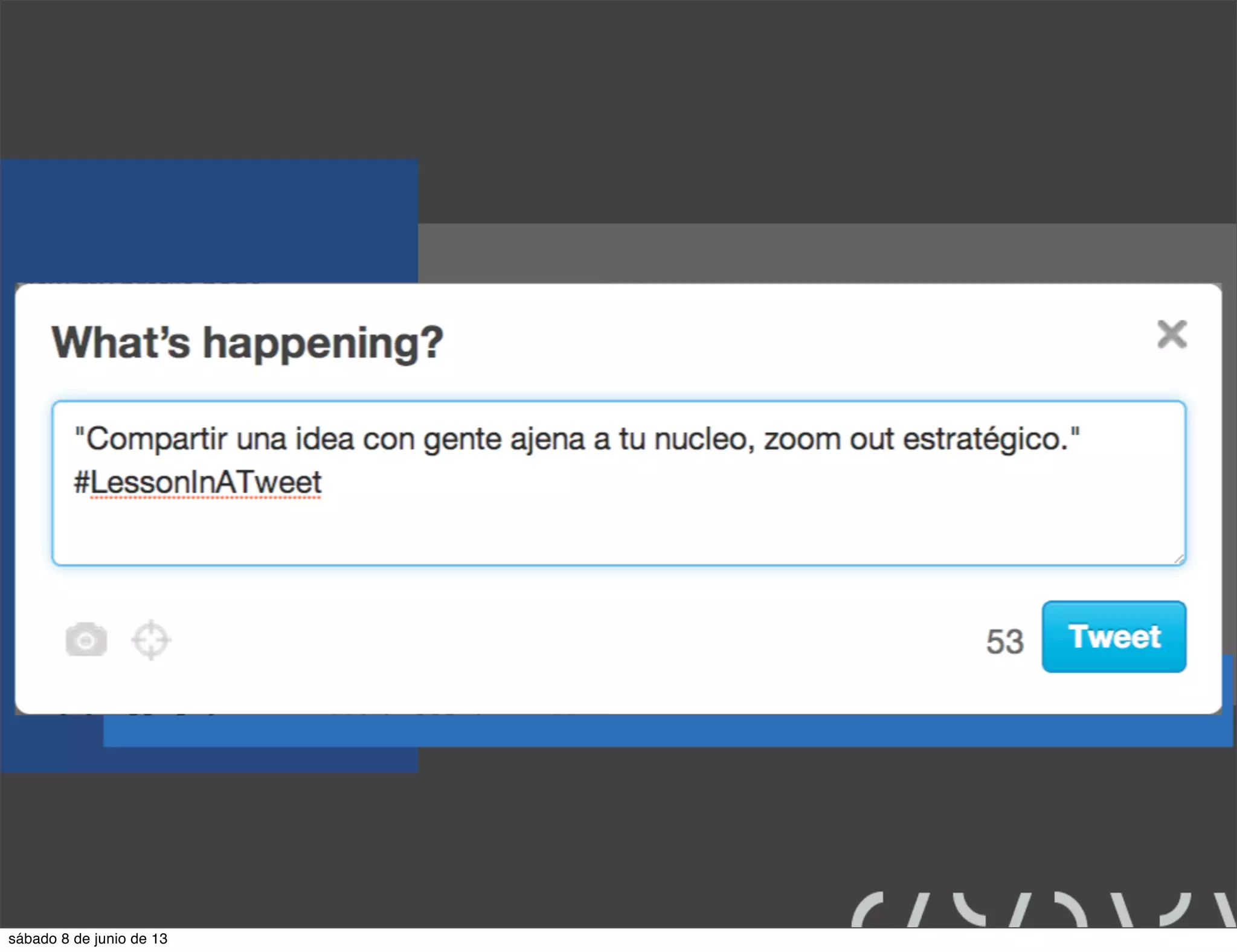 sábado 8 de junio de 13
 