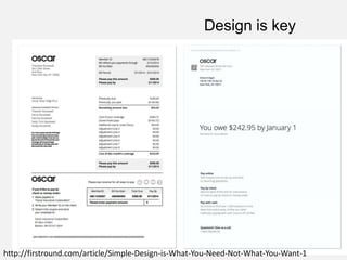 Design is key
http://firstround.com/article/Simple-Design-is-What-You-Need-Not-What-You-Want-1
 