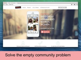Empty Community Problem -
Daatch
Solve the empty community problem
 