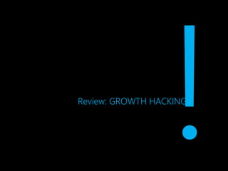 GROWTH HACKING in my eyes
IT IS A PROCESS..
Process of.. Experimenting, analysing and iterating..
Put it simply.. Three st...