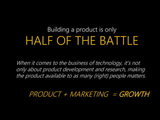 Startup/Digital Marketing 2.0: Growth Hacking Thru UX