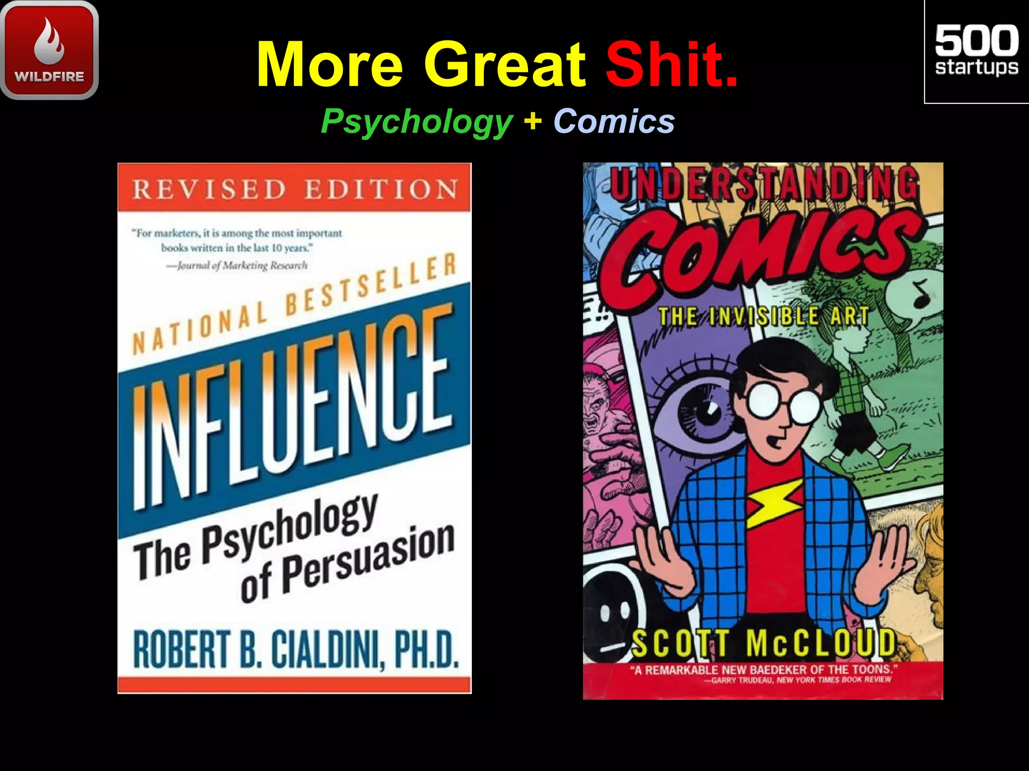 More Great Shit.
  Psychology + Comics
 
