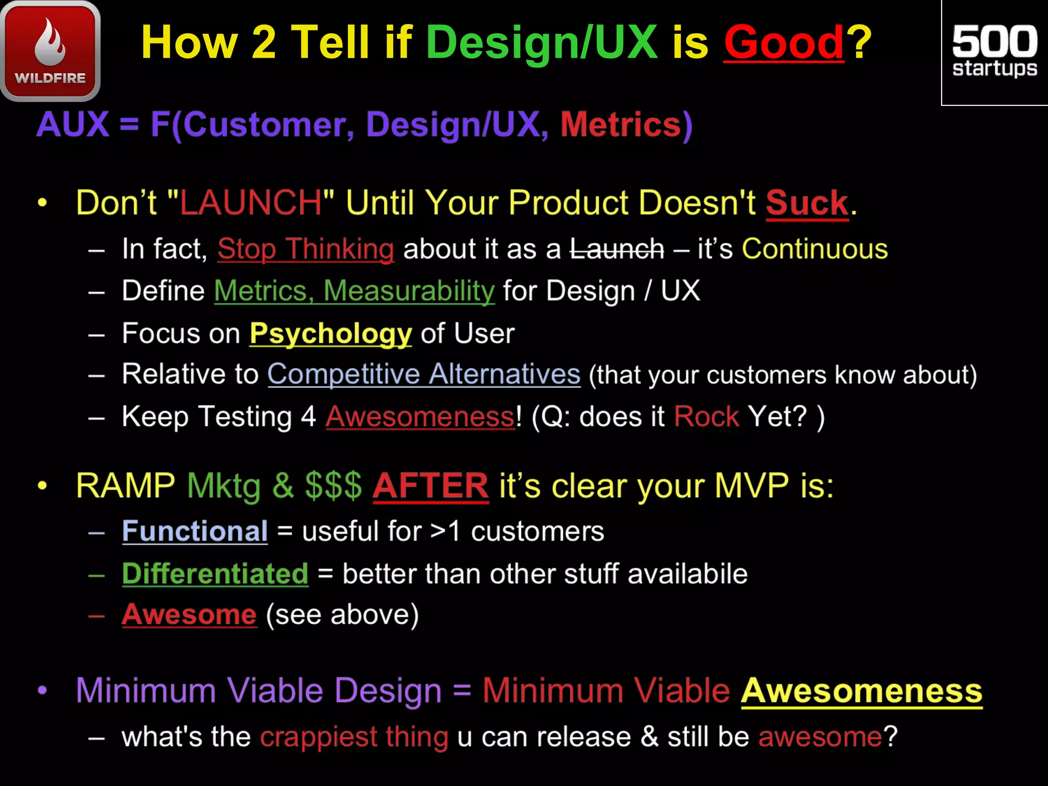 How 2 Tell if Design/UX is Good?
 