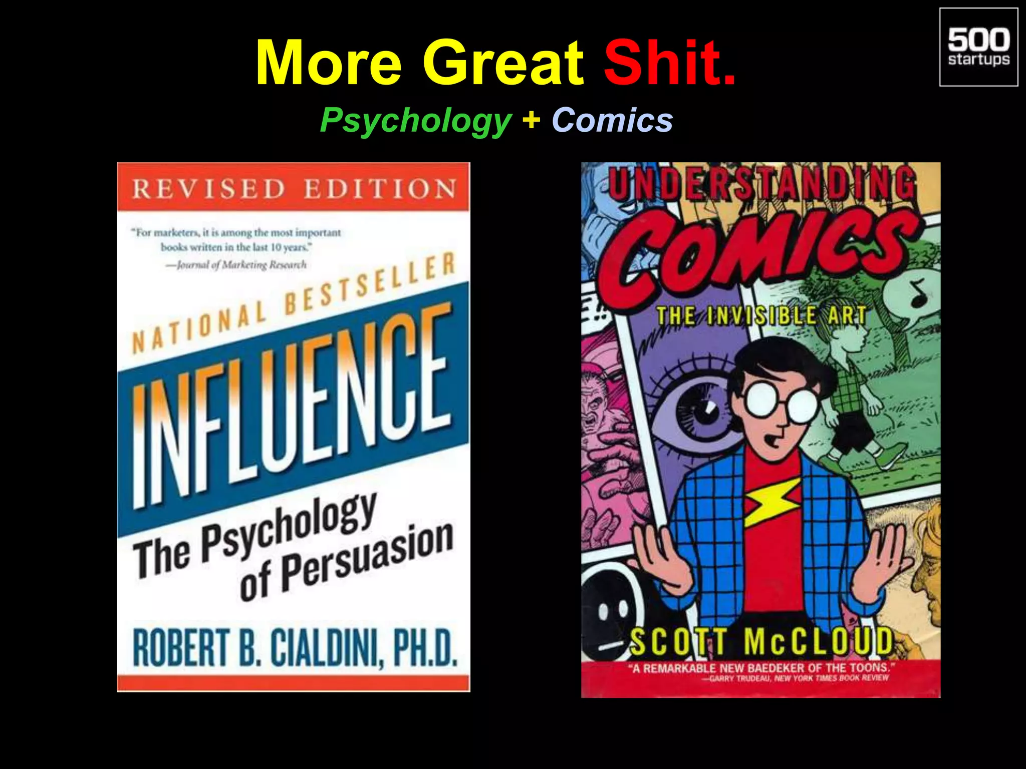 More Great Shit.
Psychology + Comics
 