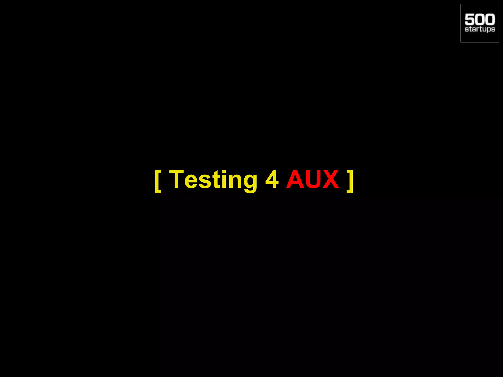 [ Testing 4 AUX ]
 