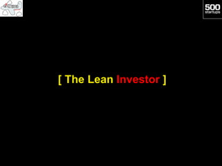 [ The Lean Investor ]
 
