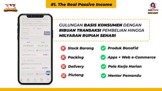 Start Up Pipa Duit : The Real Passive Income Program