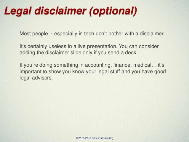 facebook disclaimer template startup pitch deck template facebook disclaimer template startup pitch deck template