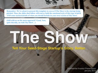 Pitch Deck Templates for Startups Slide 40