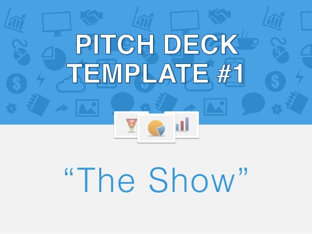 pitch deck template