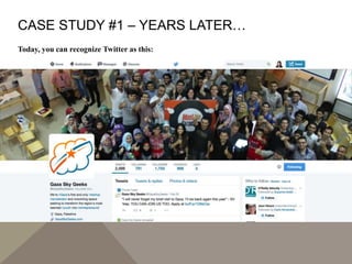 CASE STUDY #1 – YEARS LATER…
Today, you can recognize Twitter as this:
 