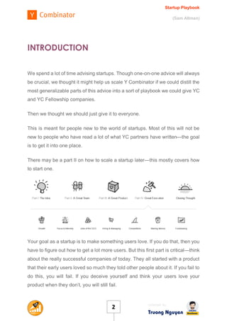 Startup Playbook Sam Altman Pdf