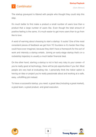 Startup Playbook Sam Altman Pdf