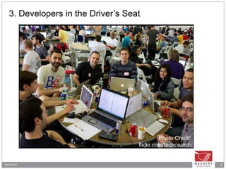 3. Developers in the Driver’s Seat

Photo Credit:
flickr.com/techcrunch

10/21/2013

8

 