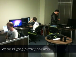 We are still going (currently 200k users)
 