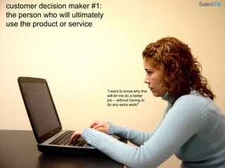 startups are unknown, so the customer worries about this more than price or features** that means you need to address this with customer testimonials & case studies before the sale – these take time to acquire & develop
