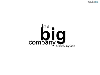 thebigcompanysales cycle