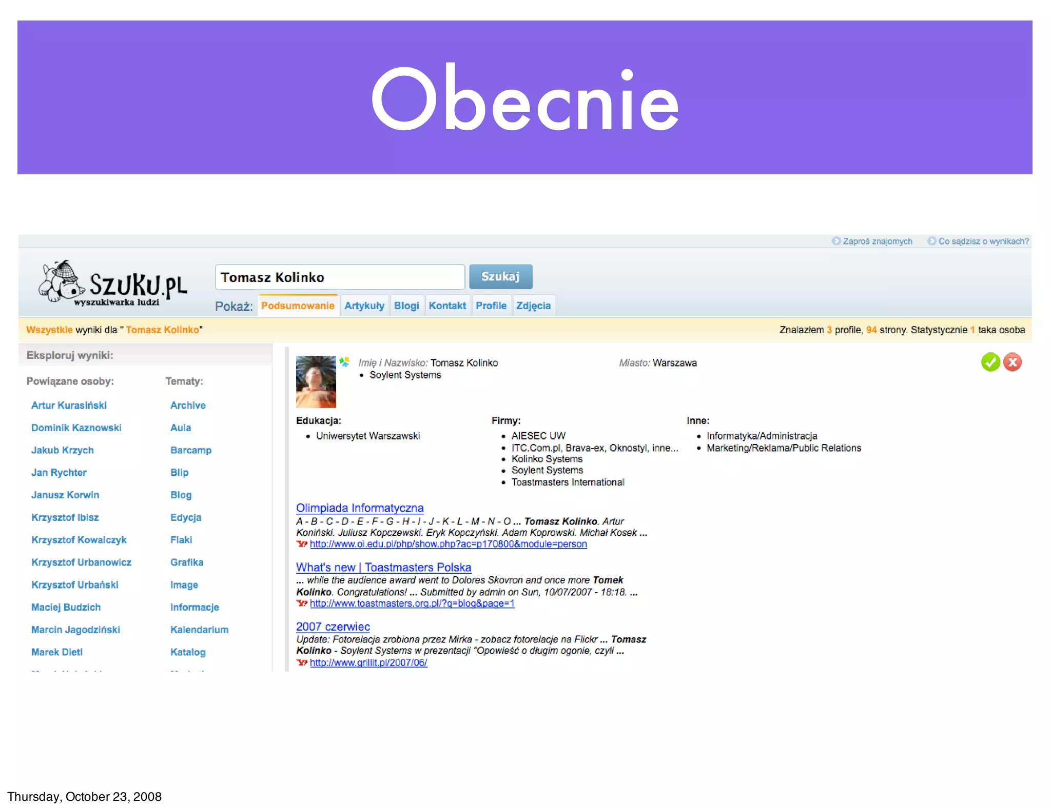 Startupshow #2 Szuku.pl